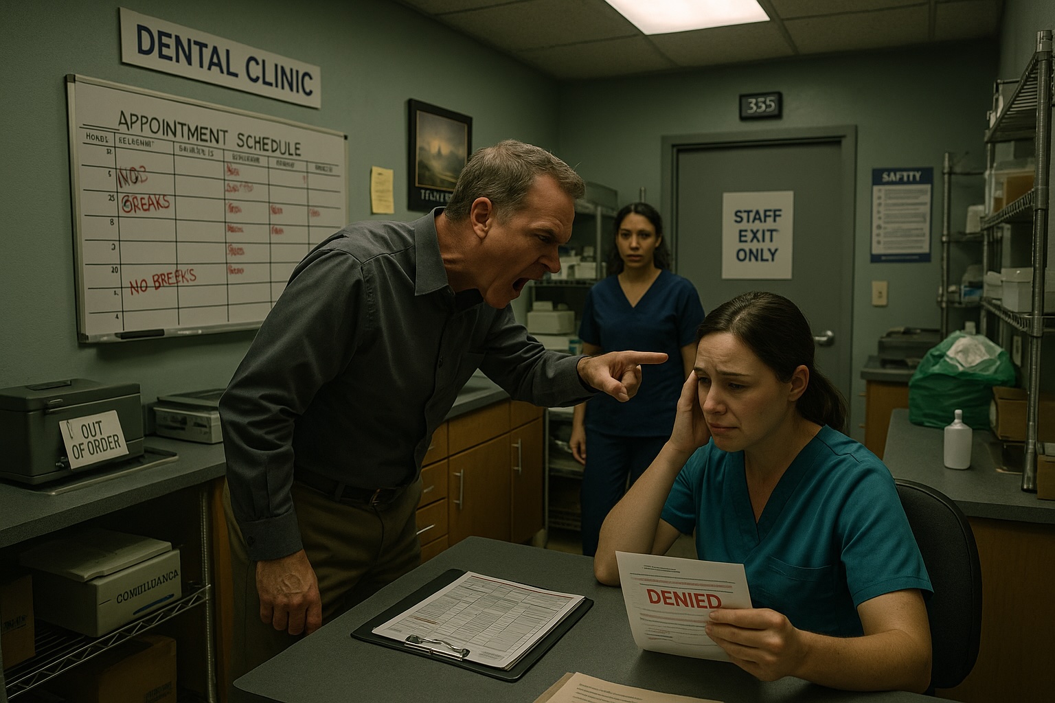 Hostile work environment reviews at Sage Dental in Fort Lauderdale